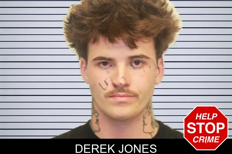 Derek Jones mugshot