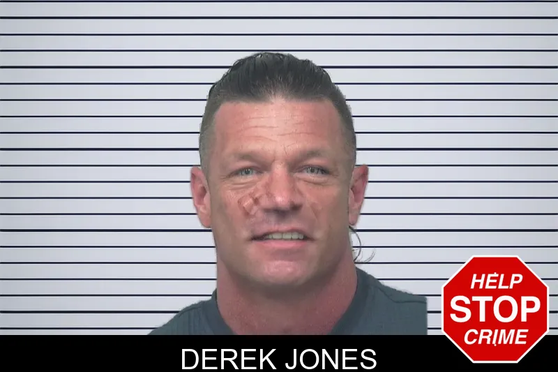 Derek Jones mugshot