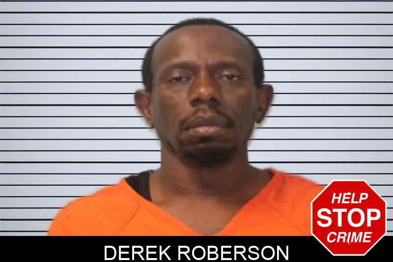 Derek Roberson mugshot
