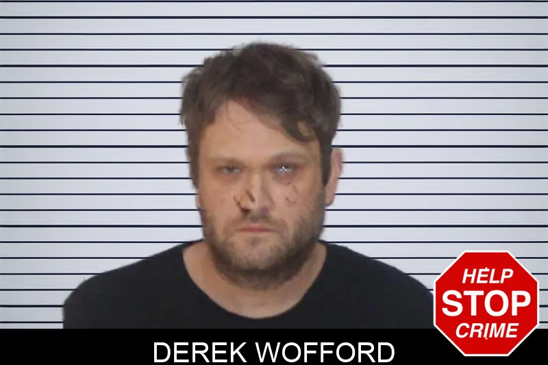 Derek Wofford mugshot