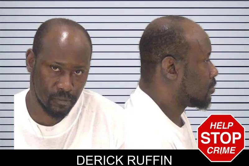 Derick Ruffin mugshot