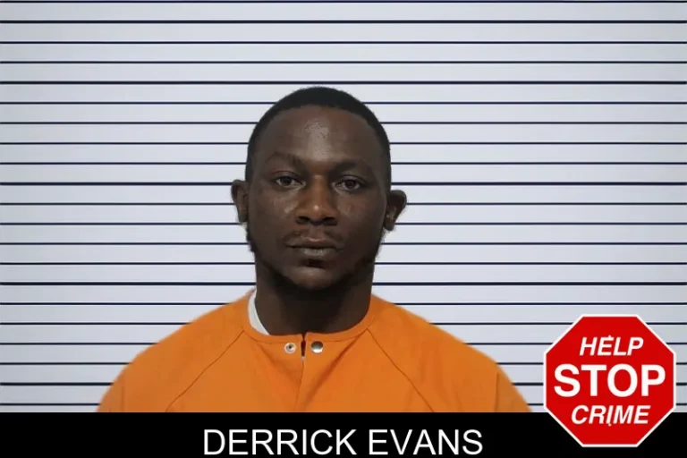 Derrick Evans mugshot – Bibb County , Georgia Derrick Evans