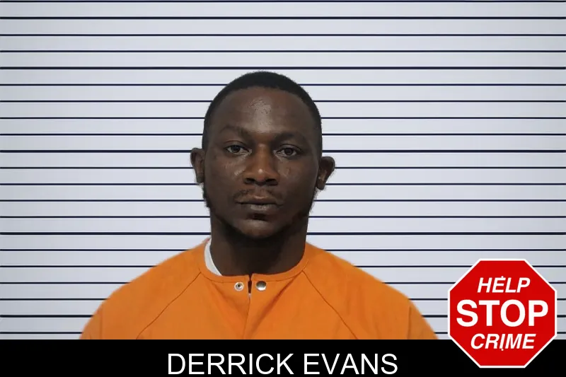 Derrick Evans mugshot – Bibb County , Georgia Derrick Evans mugshot