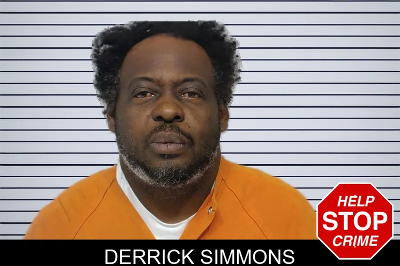 Derrick Simmons mugshot