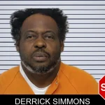 Derrick Simmons mugshot