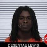 Desentae Lewis mugshot – Laurens County , Georgia Desentae Lewis mugshot