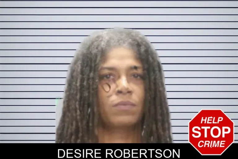 Desire Robertson mugshot – Muscogee County , Georgia Desire Robertson