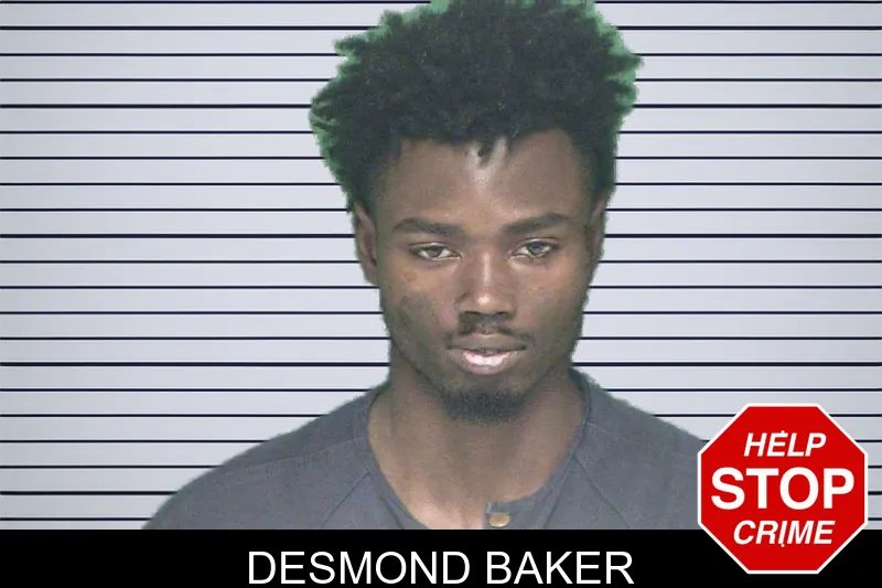 Desmond Baker mugshot
