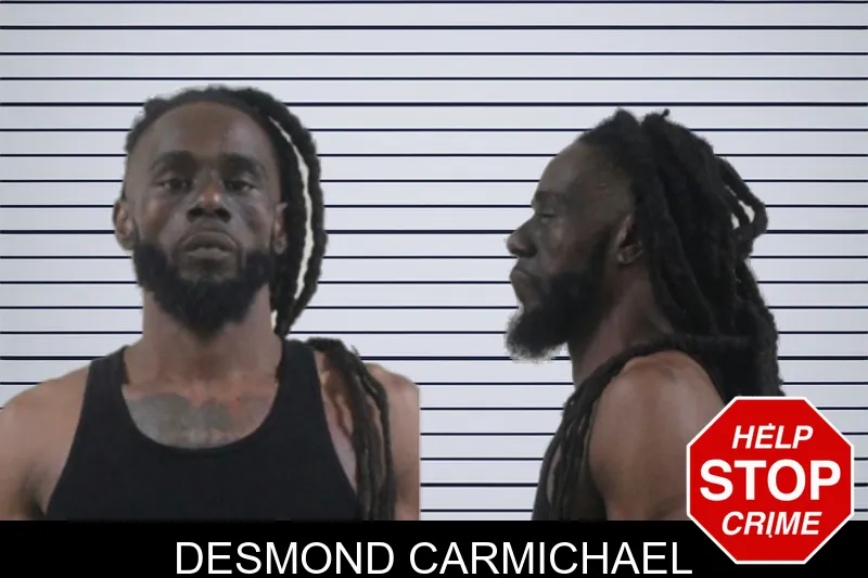 Desmond Carmichael mugshot