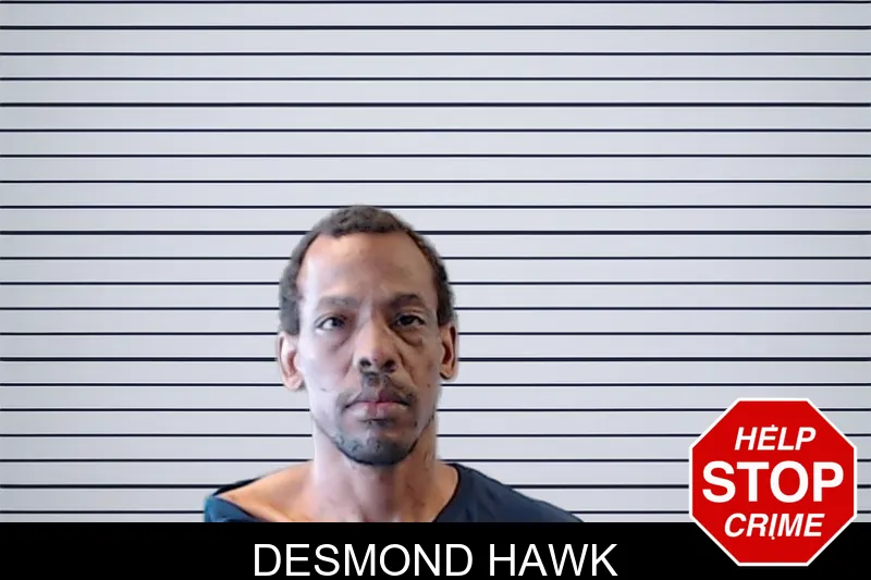 Desmond Hawk mugshot