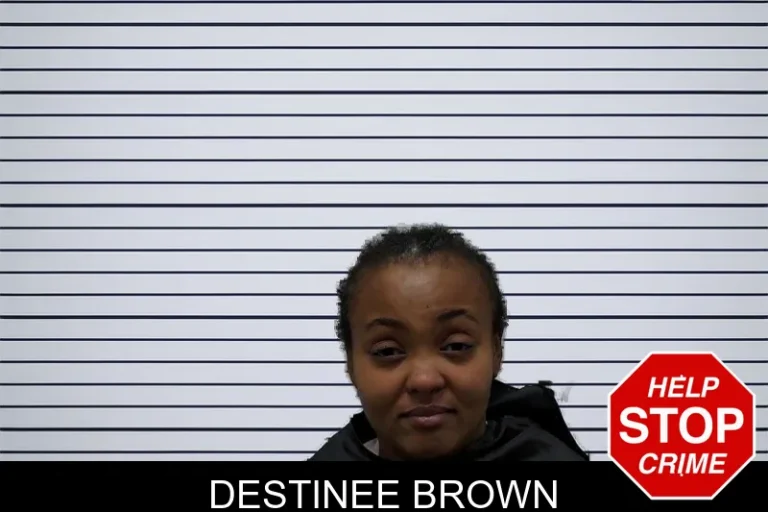 Destinee Brown mugshot – Hart County , Georgia Destinee Brown