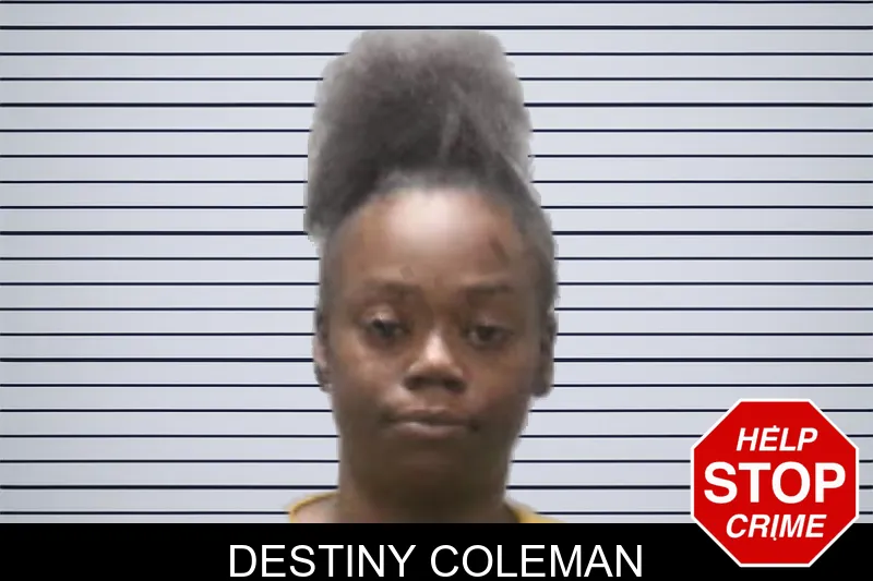 Destiny Coleman mugshot