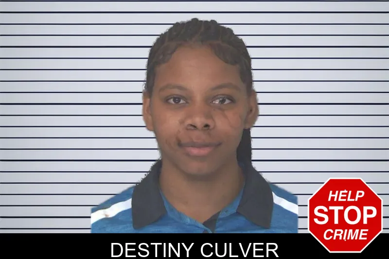 Destiny Culver mugshot