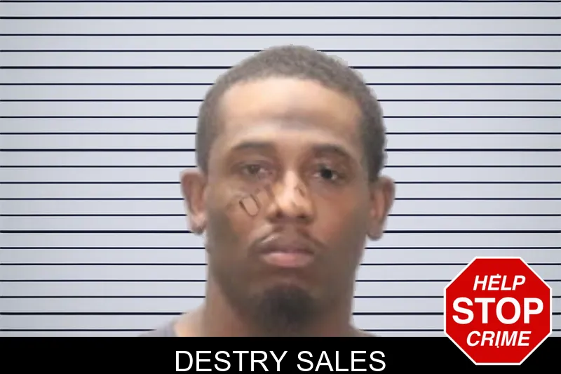 Destry Sales mugshot – Muscogee County , Georgia Destry Sales mugshot