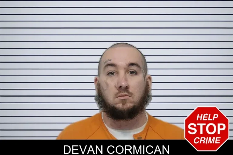 Devan Cormican mugshot – Bibb County , Georgia Devan Cormican