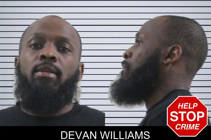 Devan Williams mugshot