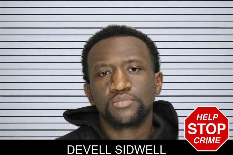 Devell Sidwell mugshot
