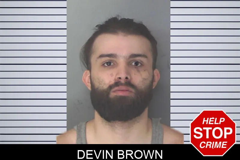 Devin Brown mugshot