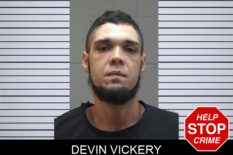 Devin Vickery mugshot