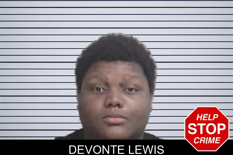 Devonte Lewis mugshot
