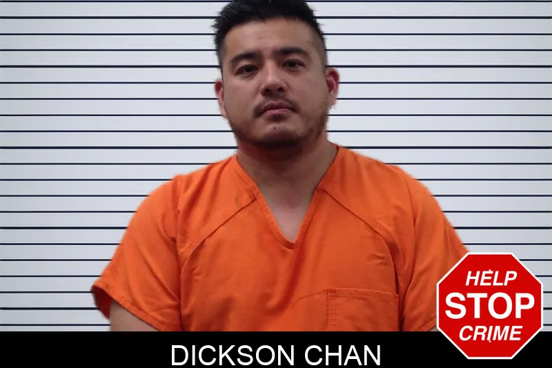 Dickson Chan mugshot