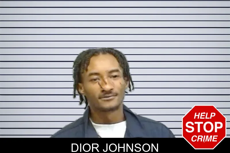 Dior Johnson mugshot