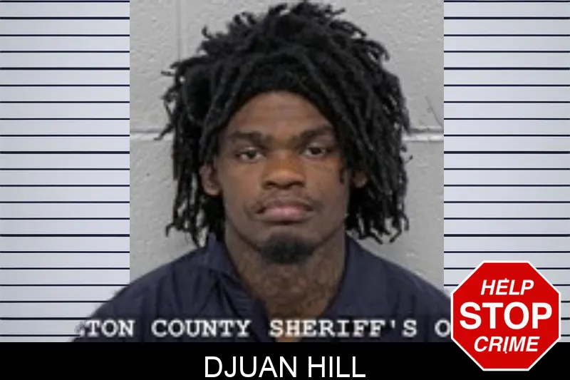 Djuan Hill mugshot
