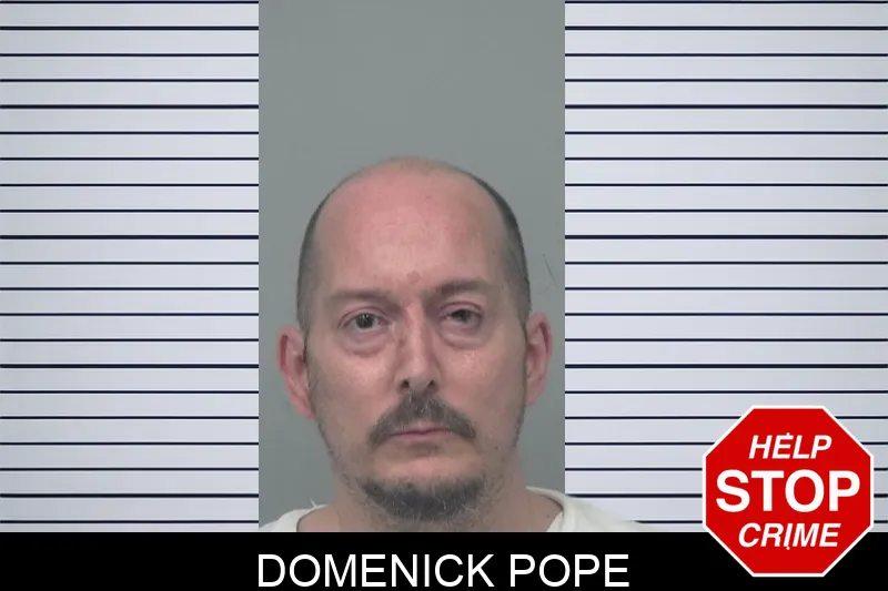 Domenick Pope mugshot