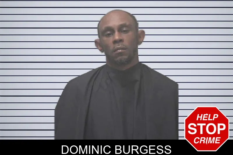 Dominic Burgess mugshot