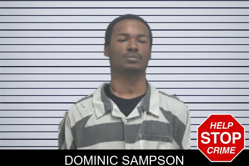 Dominic Sampson mugshot