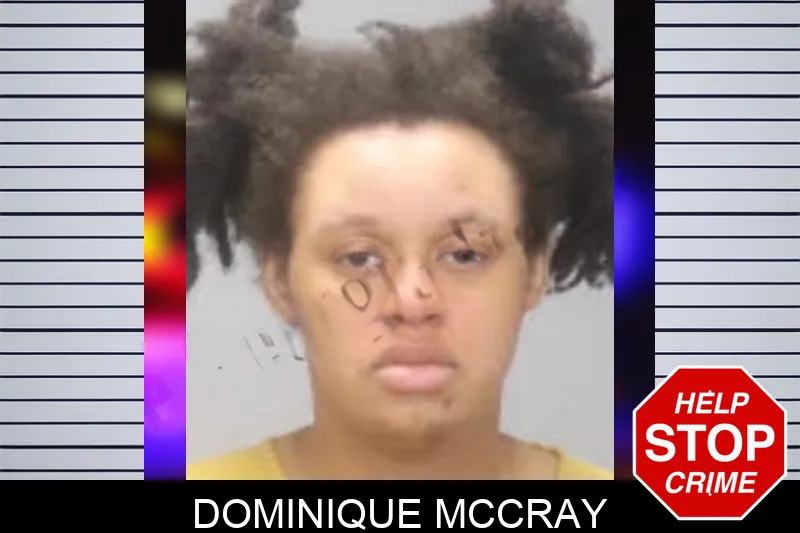 Dominique McCray mugshot