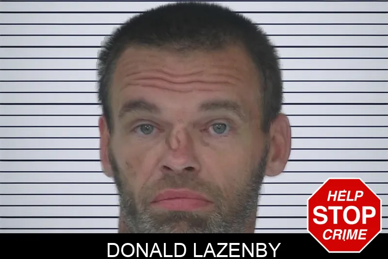 Donald Lazenby mugshot