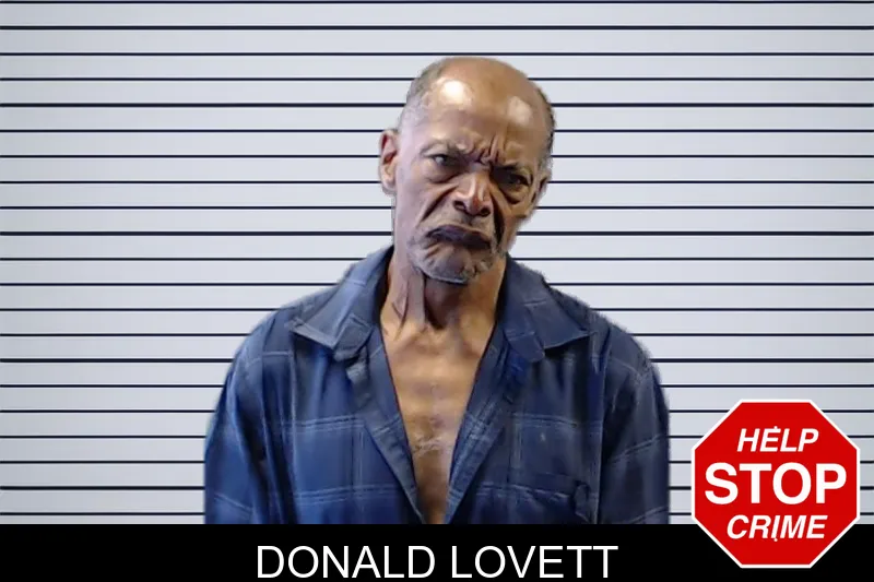 Donald Lovett mugshot