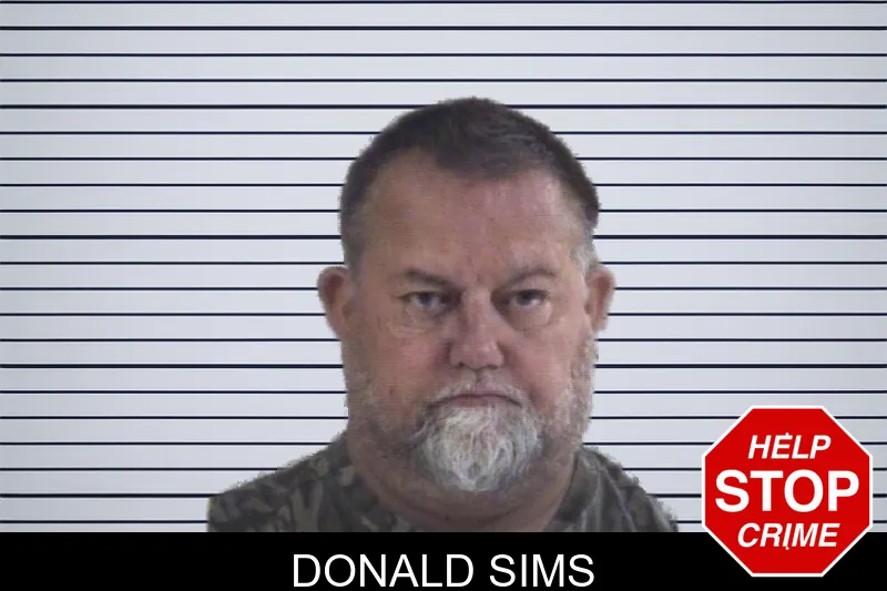 Donald Sims mugshot