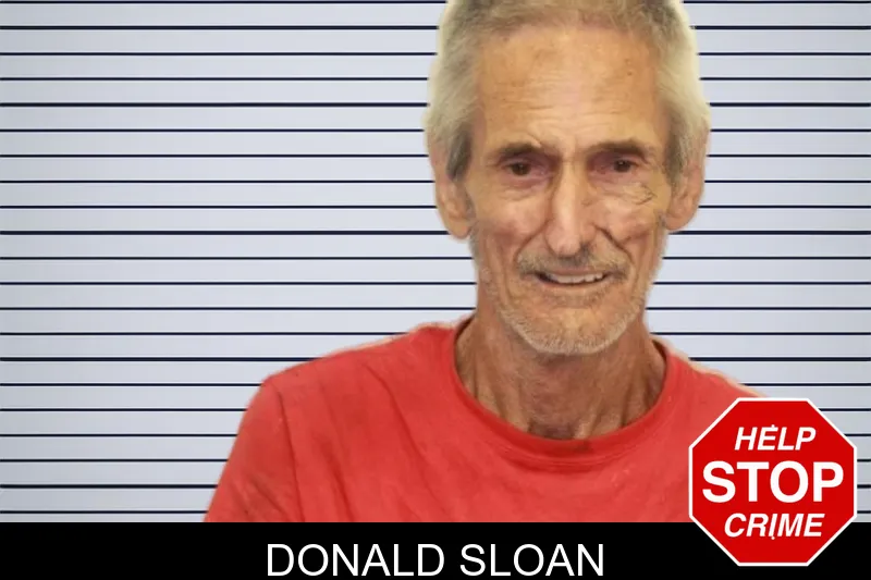 Donald Sloan mugshot