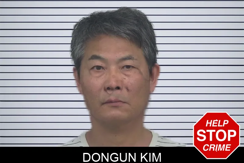 Dongun Kim mugshot