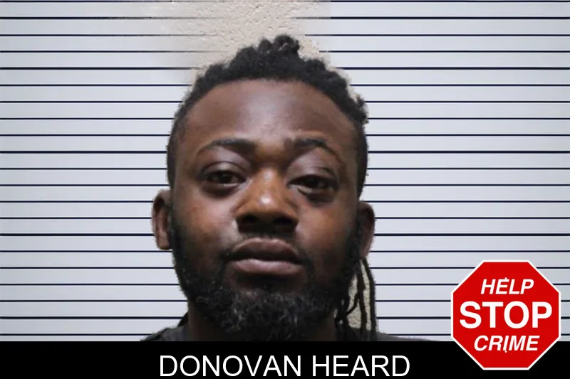Donovan Heard mugshot