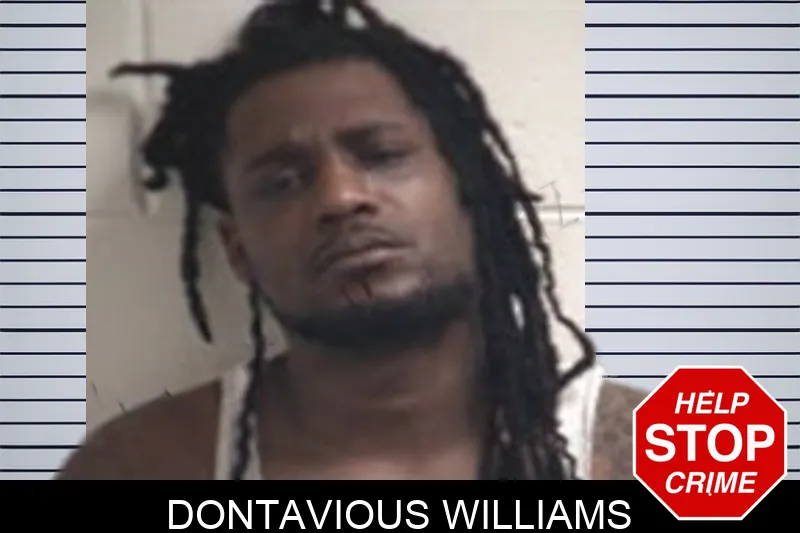 Dontavious Williams mugshot