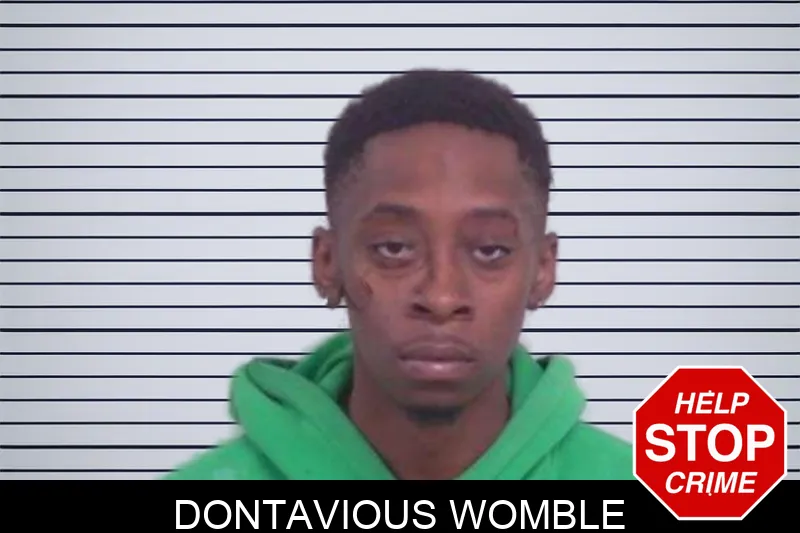 Dontavious Womble mugshot