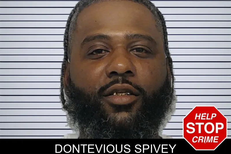 Dontevious Spivey mugshot