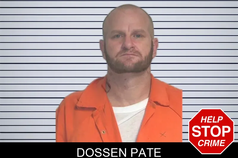 Dossen Pate mugshot – Berrien County , Georgia Dossen Pate mugshot