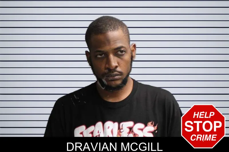 Dravian McGill mugshot – Crisp County , Georgia Dravian McGill mugshot