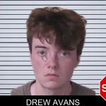 Drew Avans mugshot