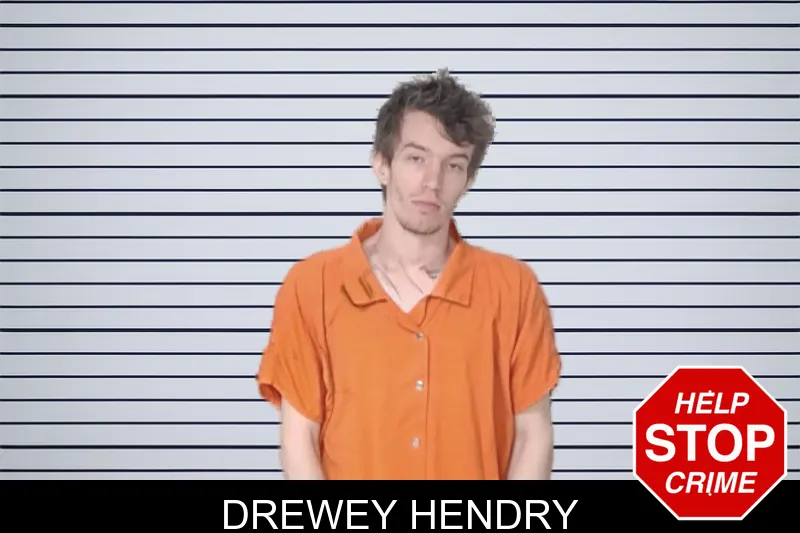 Drewey Hendry mugshot