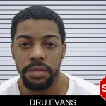 Dru Evans mugshot