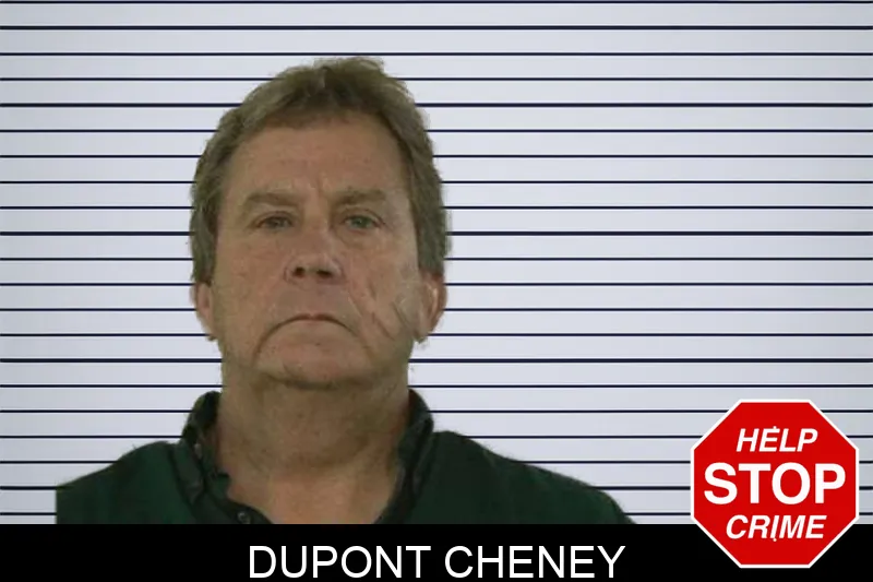 Dupont Cheney mugshot