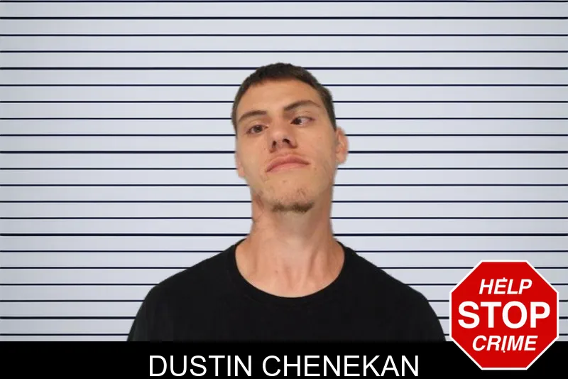 Dustin Chenekan mugshot