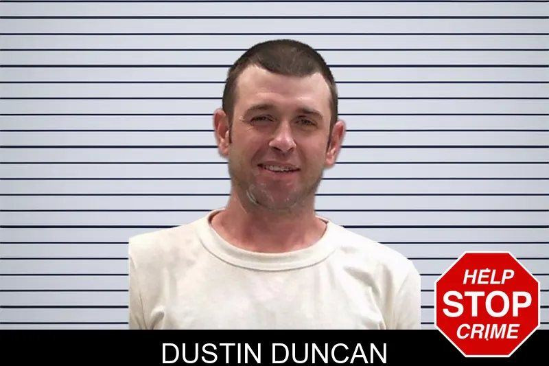 Dustin Duncan mugshot
