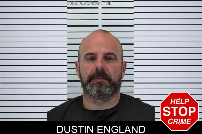 Dustin England mugshot
