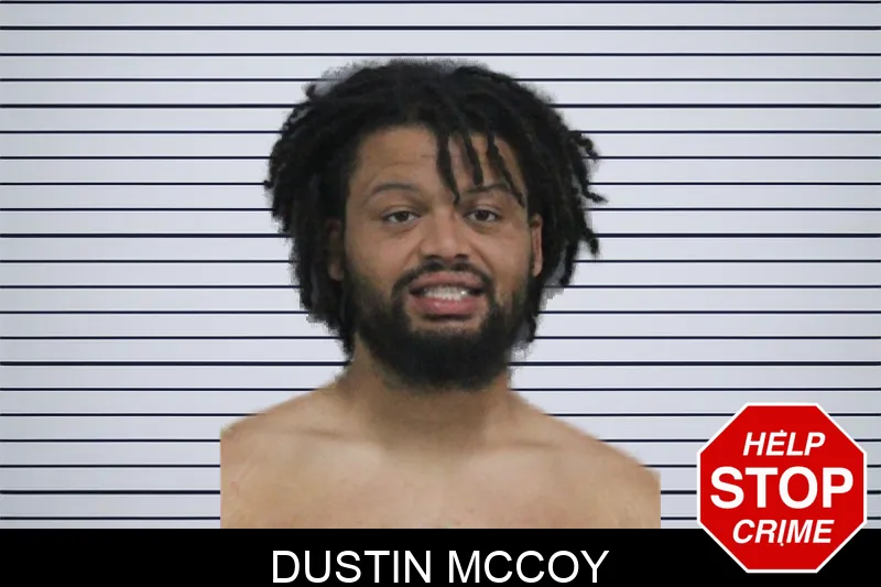 Dustin McCoy mugshot